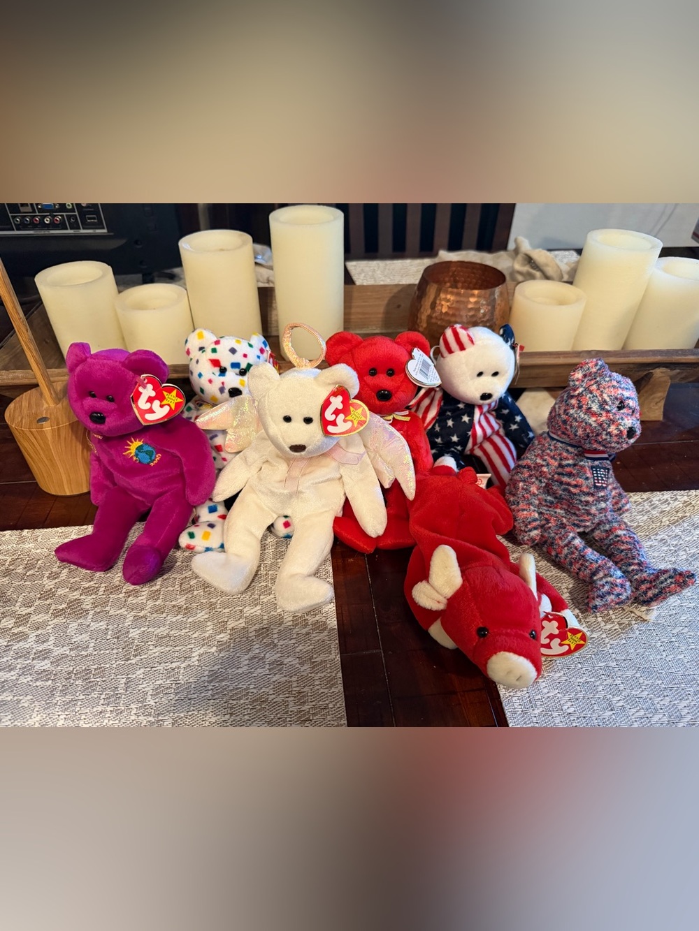 Ty beanie babies vintage 90’s and Y2K set of 7